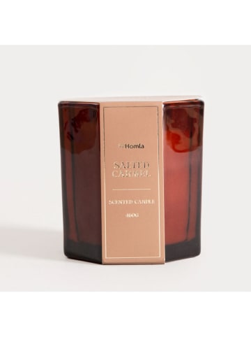 Homla Duftkerze "Caramel Kiss" in Rot - 460 g