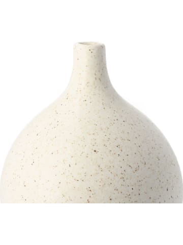 Homla Vase ''Novo'' in Creme - (H)21 cm