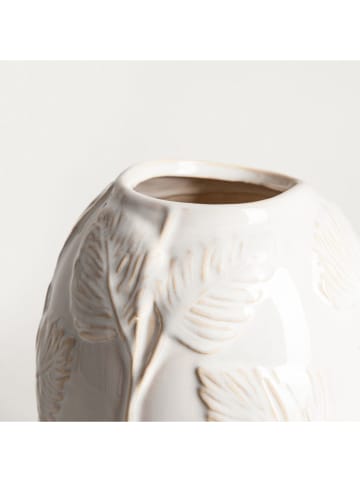 Homla Vaas "Minna" crème - (H)25 cm