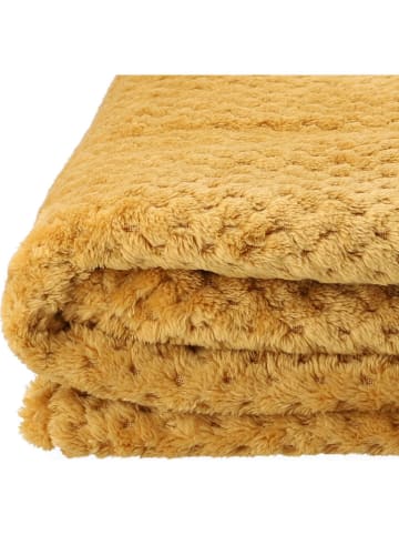 Homla Koc "Noah" w kolorze musztardowym - 240 x 200 cm