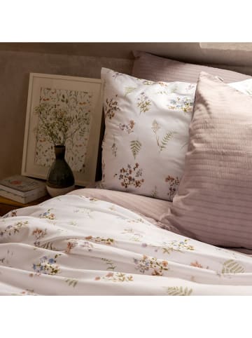 Homla Bettwäsche-Set "Fern" in Weiß/ Bunt - (L)160 x (B)200 cm