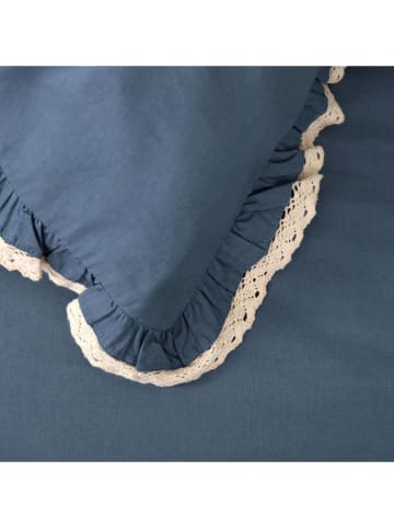 Homla Bettwäsche-Set "Moises" in Dunkelblau - (L)220 x (B)200 cm