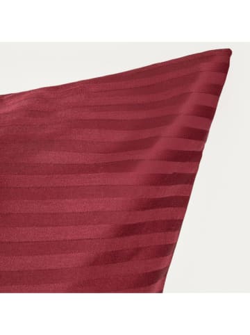 Homla Komplet pościeli satynowej w kolorze bordowym