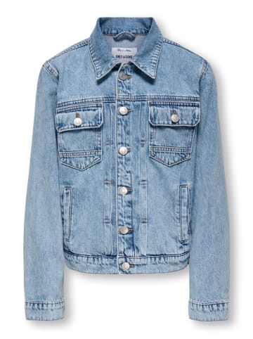 ONLY & SONS Junior Kurtka dżinsowa "Duke" w kolorze błękitnym