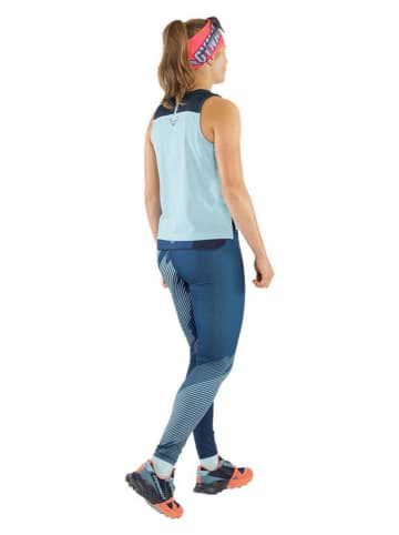 DYNAFIT Funktionsleggings "Ultra Graphic" in Dunkelblau