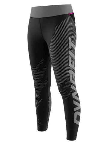 DYNAFIT Legginsy funkcyjne "Ultra Graphic" w kolorze szarym