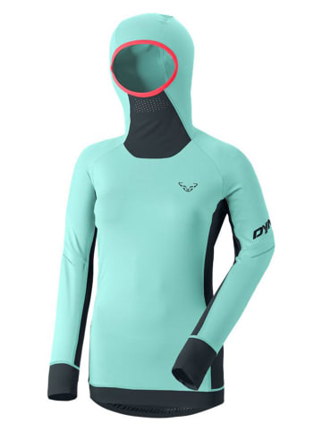 DYNAFIT Fuctionele hoodie "Alpine" turquoise