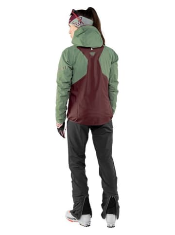 DYNAFIT Funktionsjacke "TLT" in Rot/ Grün