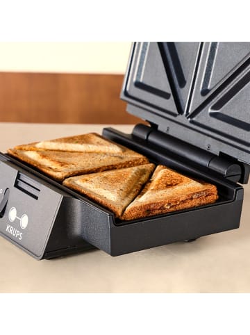 Krups Sandwichmaker FDK461 "Iconic" in Schwarz