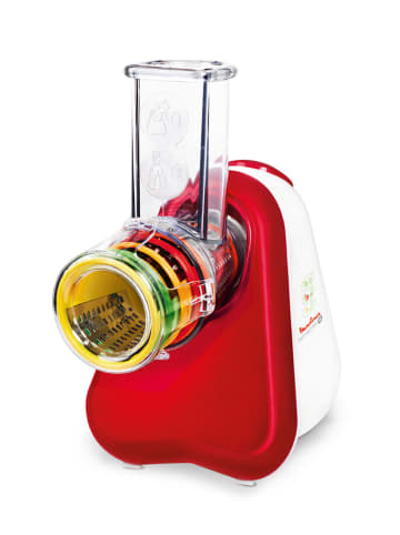 Moulinex Raspel "Fresh Express Plus" in Rot/ Weiß
