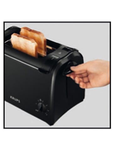 Krups Toaster "Pro Aroma" in Schwarz
