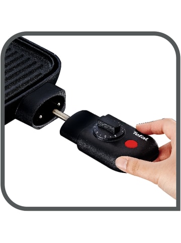 Rowenta Gril stołowy "Plancha Malaga -TG3918" w kolorze czarnym