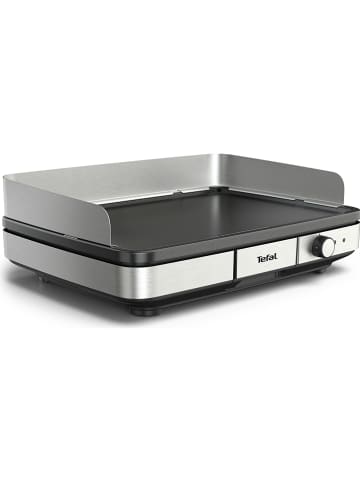 Tefal Planchagrill "Maxi" zilverkleurig/zwart