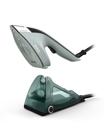 Tefal 2-in-1 stoomstrijkijzer JF4031E0 "Duo Power" mintgroen/grijs