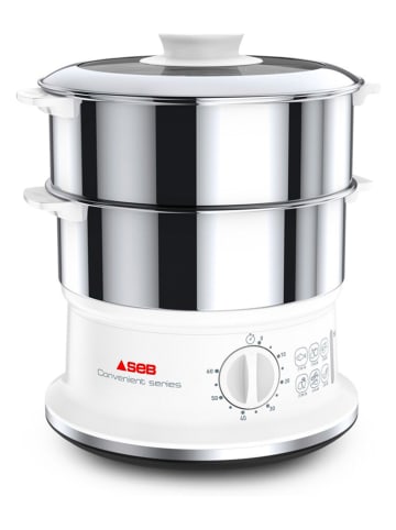 Tefal Stoomkoker "VC1451" zilverkleurig/wit