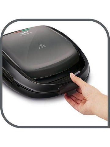 Tefal 2in1-Waffeleisen "Snack Time" in Schwarz