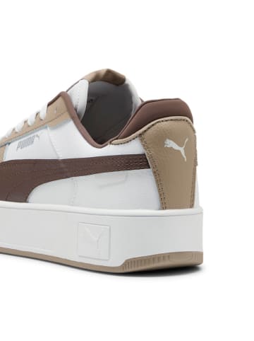 Puma Sneakers "Carina Street" in Weiß/ Hellbraun