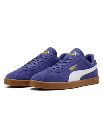 Puma Skórzane sneakersy "Club II" w kolorze fioletowym