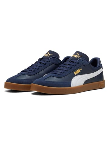 Puma Leder-Sneakers "Club II Era" in Dunkelblau
