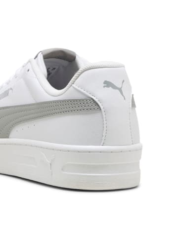 Puma Skórzane sneakersy "Court Classic" w kolorze biało-szarym