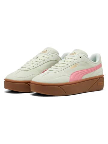 Puma Leren sneakers "Club II Era" groen/roze