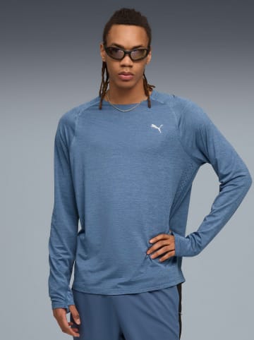 Puma Koszulka "Cloudspun" w kolorze niebieskim do biegania