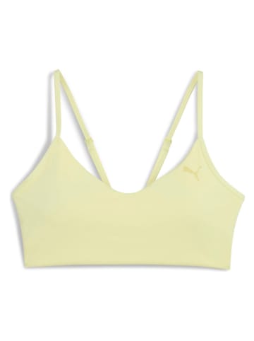 Puma Biustonosz sportowy "Move Cloudspun" w kolorze żółtym