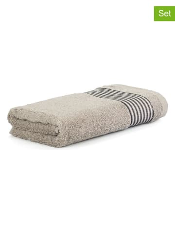 Möve for Frottana 2er-Set: Duschtücher "Möve for frottana" in Hellbraun