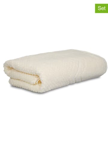 Möve for Frottana 3er-Set: Handtücher "Möve for frottana" in Creme