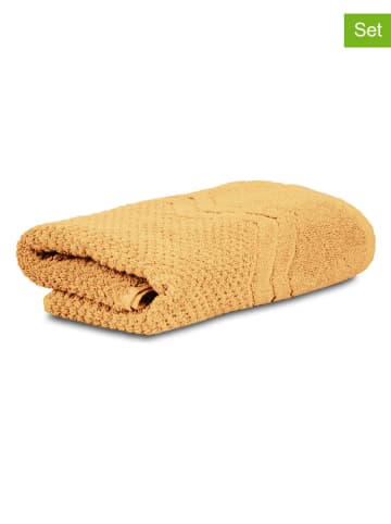 Möve for Frottana 2er-Set: Duschtücher "Möve for frottana" in Hellbraun