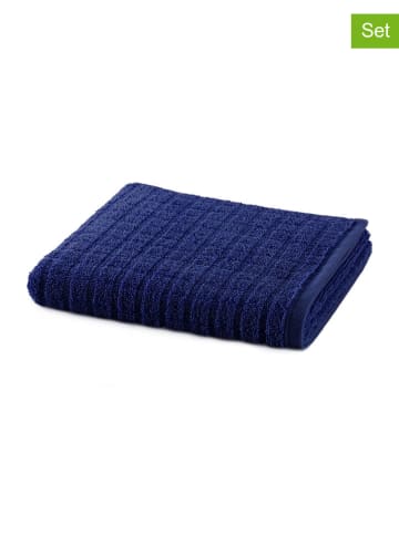 Möve for Frottana Ręczniki (3 szt.) "Möve for frottana" w kolorze granatowym do rąk