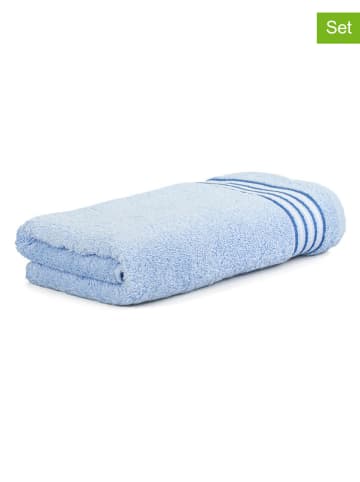 Möve for Frottana 3er-Set: Handtücher "Möve for frottana" in Hellblau