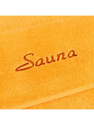 Möve for Frottana Saunatuch "Möve for frottana" in Gelb