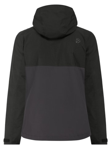 Didriksons Funktionsjacke "Grit" in Schwarz/ Anthrazit
