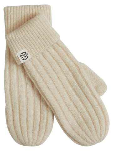 MOSS COPENHAGEN Rękawiczki "Hope" w kolorze kremowym