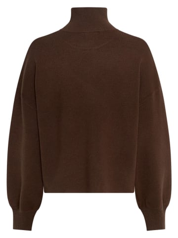 MOSS COPENHAGEN Sweter "Mercy" w kolorze brązowym