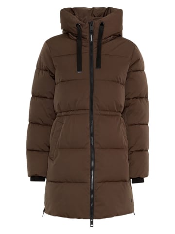 MOSS COPENHAGEN Wintermantel "Mola Pavinaria" bruin