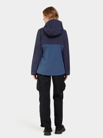 Didriksons Funktionsjacke "Grit" in Dunkelblau/ Blau