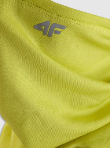 4F Loop-Schal in Gelb