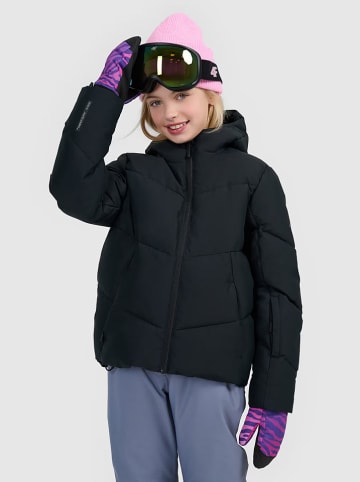 4F Ski-/ Snowboardjacke in Schwarz
