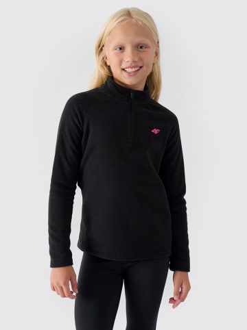 4F Fleece longsleeve zwart