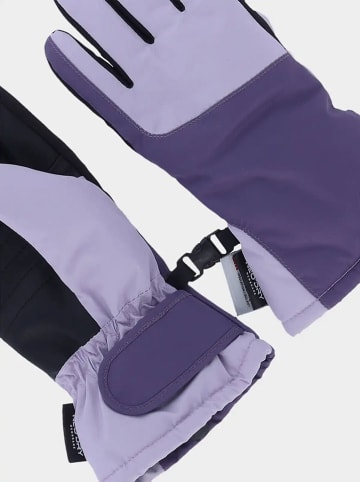 4F Ski-/ Snowboardfingerhandschuhe in Lila