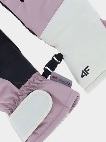 4F Ski-/ Snowboardfingerhandschuhe in Lila