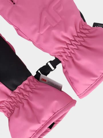 4F Ski-/ Snowboardfingerhandschuhe in Pink