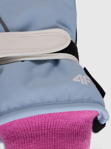 4F Ski-/snowboardhandschoenen lichtblauw