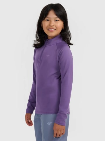 4F Functionele longsleeve paars