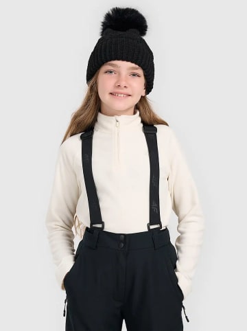 4F Bluza polarowa w kolorze kremowym