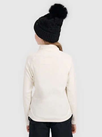 4F Bluza polarowa w kolorze kremowym