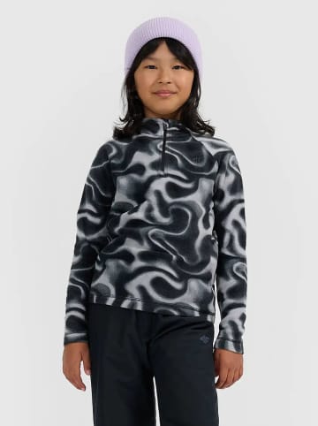 4F Fleecepullover in Schwarz