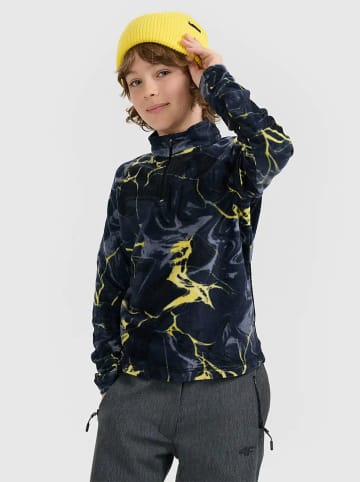 4F Fleecepullover in Dunkelblau